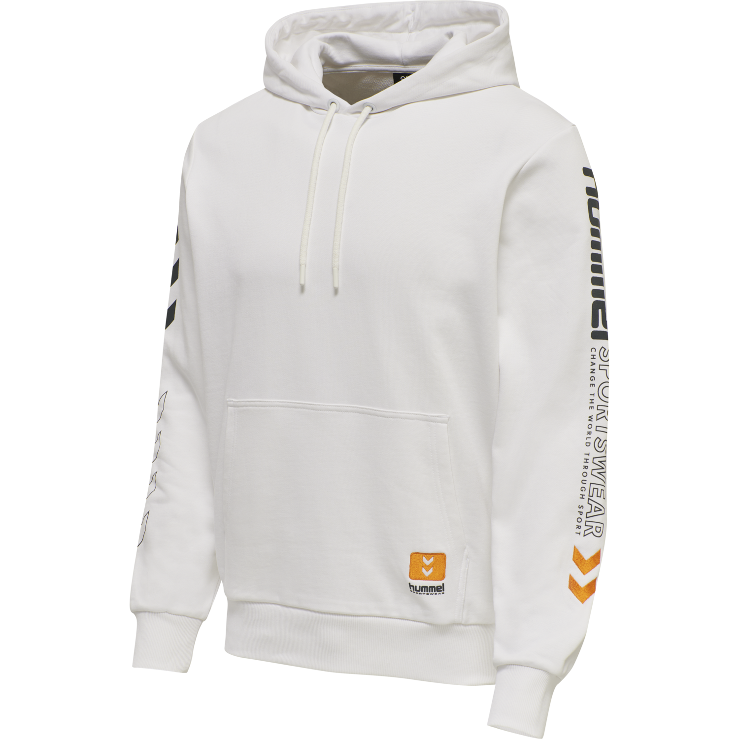 hmlLGC BIRK HOODIE, WHITE, packshot