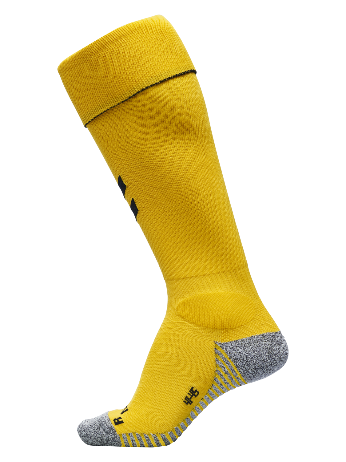 PRO FOOTBALL SOCK 17 - 18, SPORTS YELLOW/BLACK, packshot