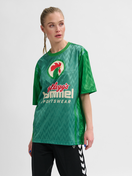 hmlKELLOGG`S JERSEY S/S, FERN GREEN, model