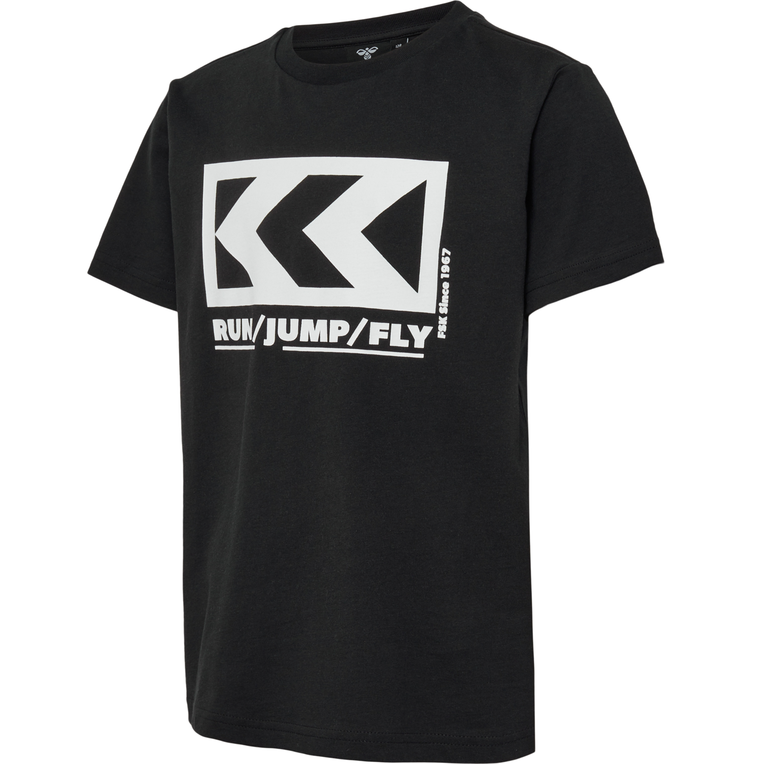 hmlFSK LOW T-SHIRT S/S, BLACK, packshot