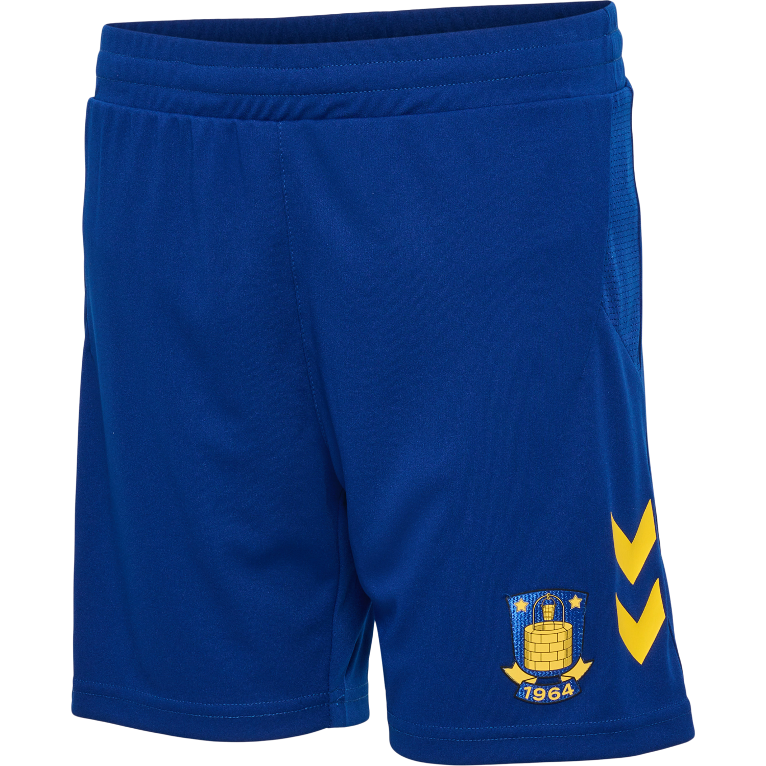 BR&Oslash;NDBY 22/23 AWAY SHORTS KIDS, SODALITE BLUE, packshot