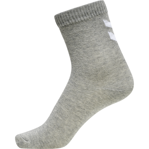 hmlMAKE MY DAY SOCK 5-PACK, GREY MELANGE, packshot