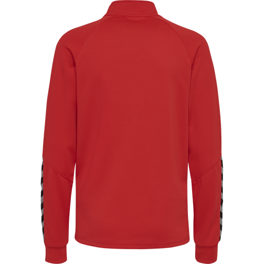 hmlAUTHENTIC WOMEN POLY ZIP JACKET, TRUE RED, packshot