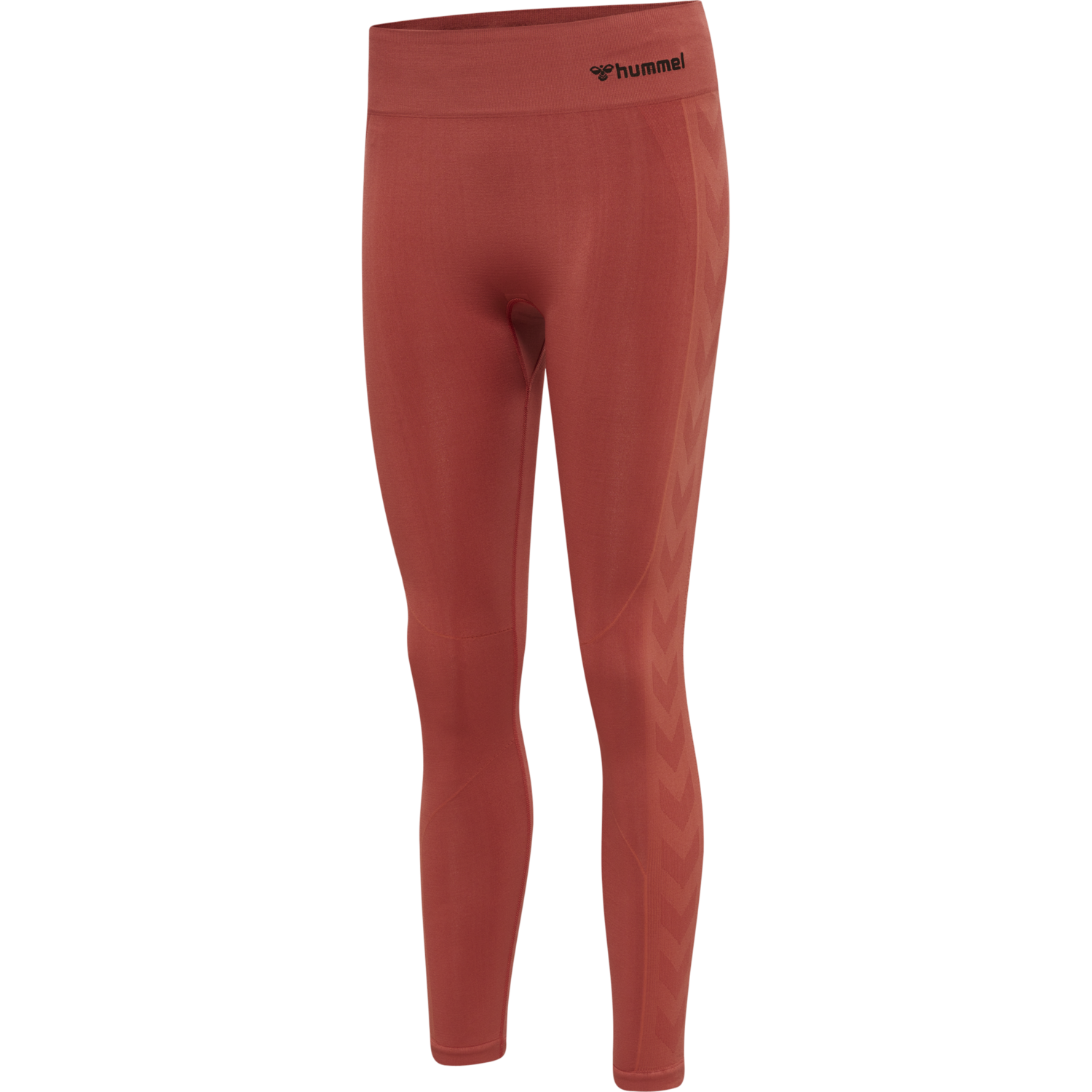 hmlMT UNA SEAMLESS MID WAIST TIGHTS, MARSALA, packshot