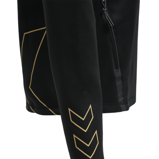 hmlCIMA XK HOODIE, BLACK, packshot