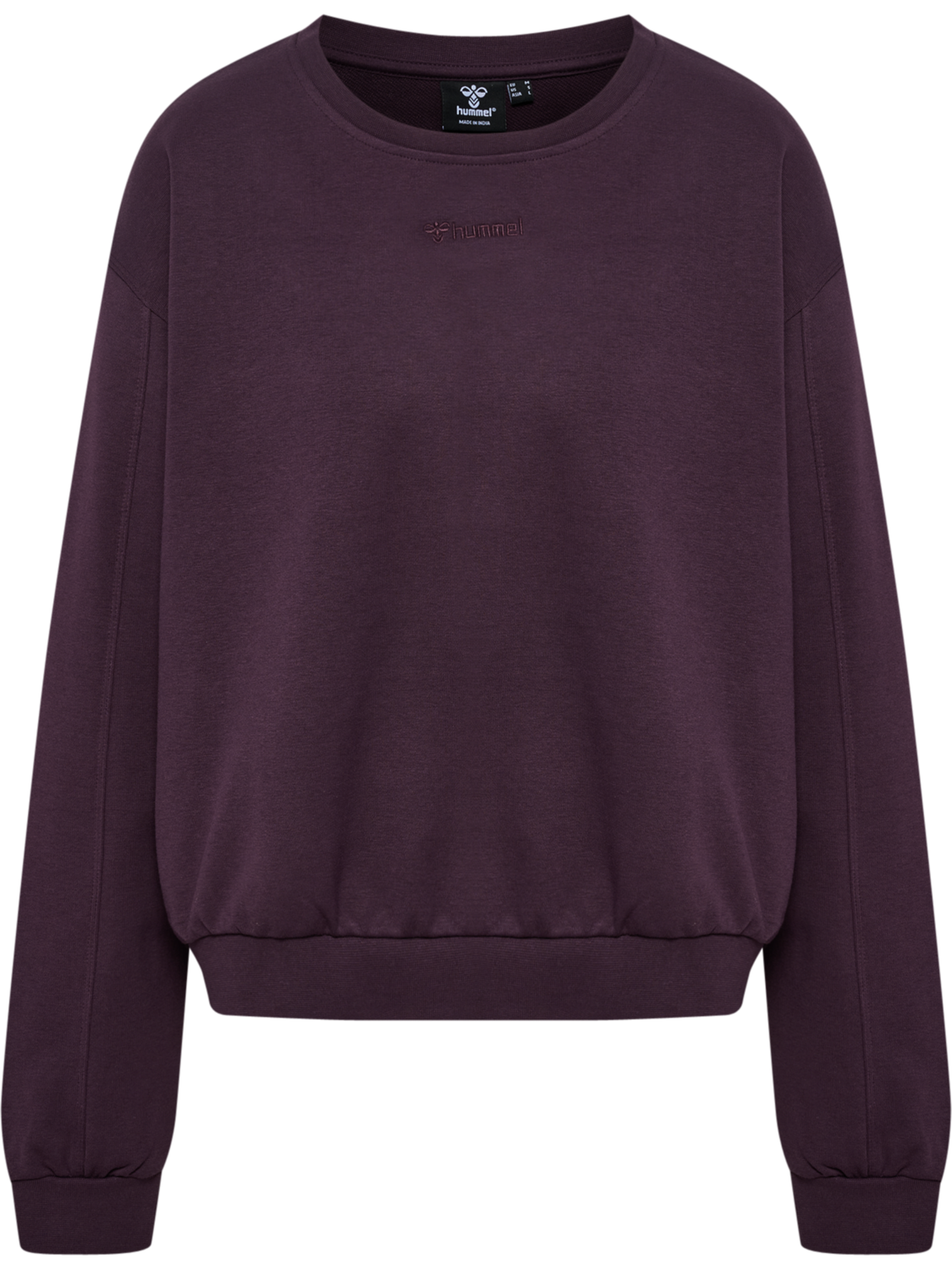 hmlMT DHYANI SWEATSHIRT, PLUM PERFECT, packshot