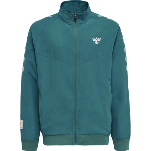 hmlGG12 TRACK JACKET KIDS, DEEP LAGOON hmlGG12 TRACK JACKET KIDS, DEEP LAGOON, packshot