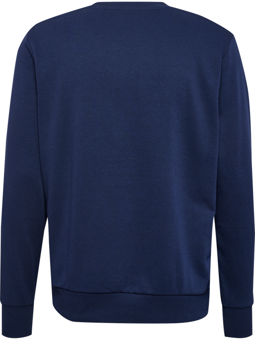 hmlPULSE SWEAT CREWNECK, DRESS BLUES, packshot
