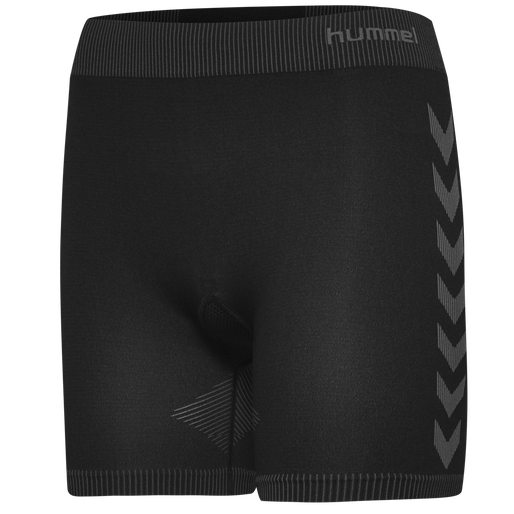 HUMMEL FIRST SEAMLESS SHORTTIGHTS W, BLACK, packshot