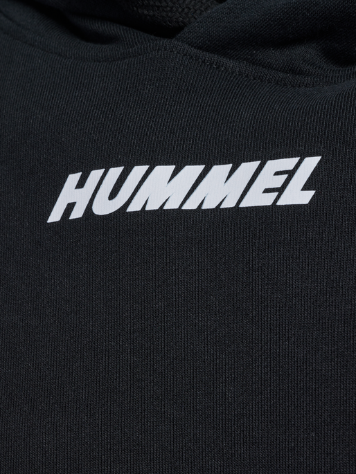 hmlELEMENTAL HOODIE, BLACK, packshot