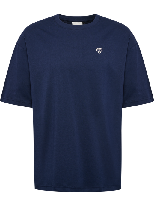 hmlLOOSE T-SHIRT BEE S/S, DRESS BLUES hmlLOOSE T-SHIRT BEE S/S, DRESS BLUES, packshot