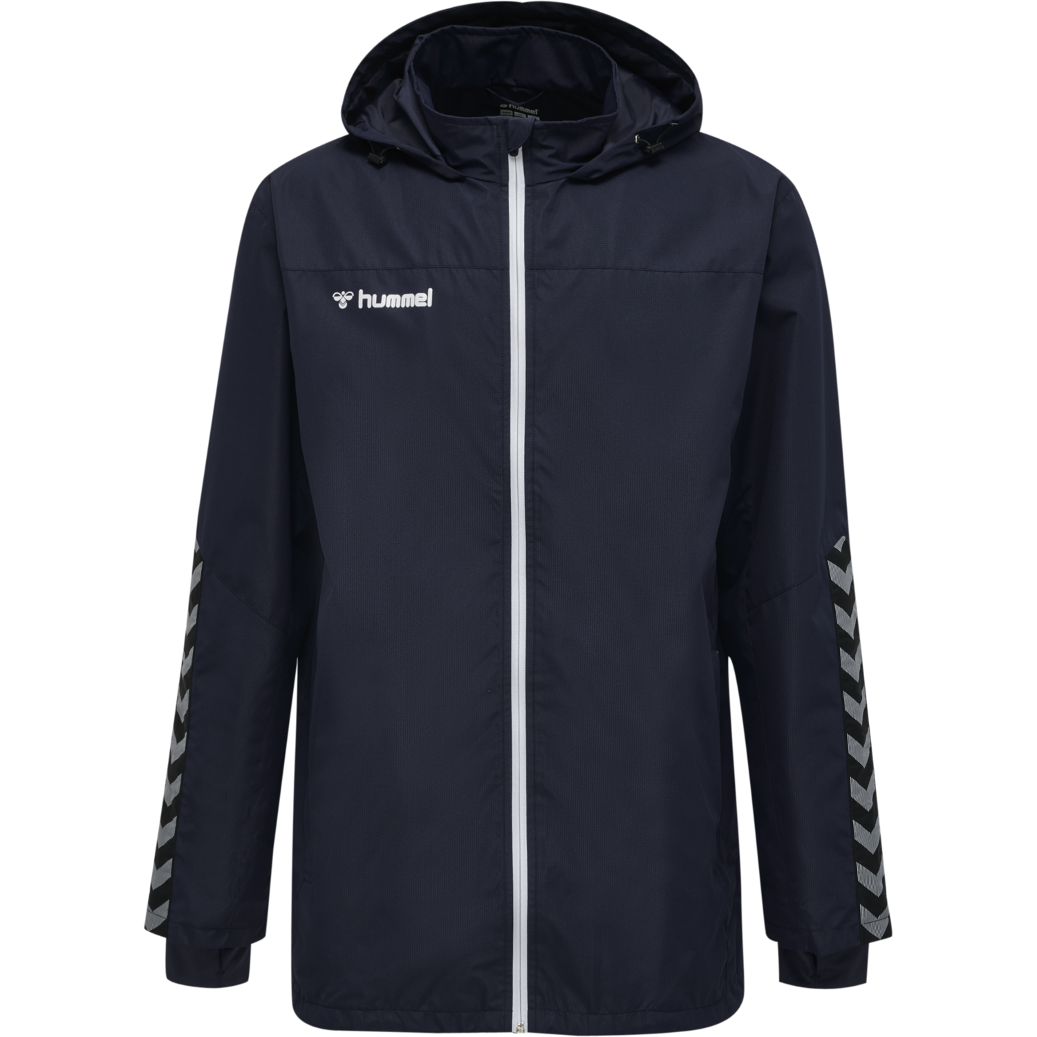 hmlAUTHENTIC KIDS ALL-WEATHER JACKE, MARINE, packshot