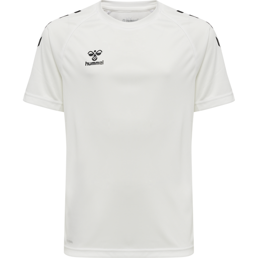 hmlCORE XK CORE POLY TEE S/S KIDS, WHITE hmlCORE XK CORE POLY TEE S/S KIDS, WHITE, packshot