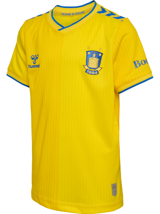 BIF 23/24 HOME JERSEY S/S KIDS, CYBER YELLOW, packshot