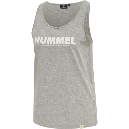 hmlLEGACY WOMAN TANKTOP, GREY MELANGE, packshot