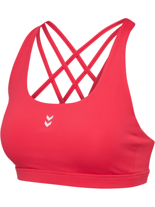 hmlFAST IMPACT STRAP BRA, HIBISCUS hmlFAST IMPACT STRAP BRA, HIBISCUS, packshot
