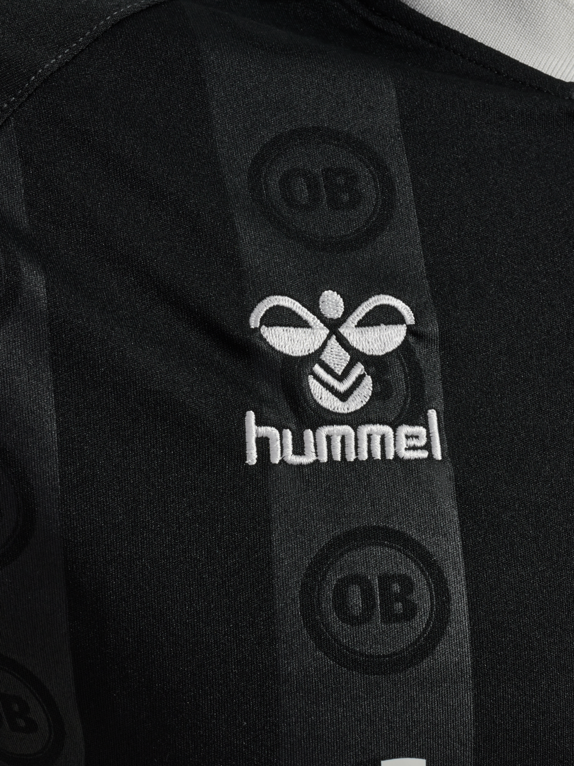 OB 24/25 PREGAME JERSEY L/S, BLACK, packshot