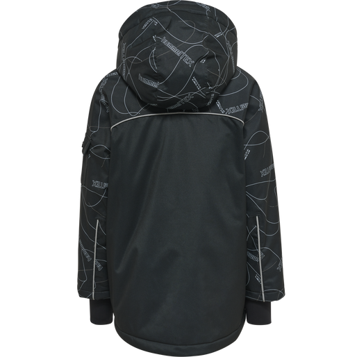 hmlCONQUER XY TEX JACKET, BLACK hmlCONQUER XY TEX JACKET, BLACK, packshot