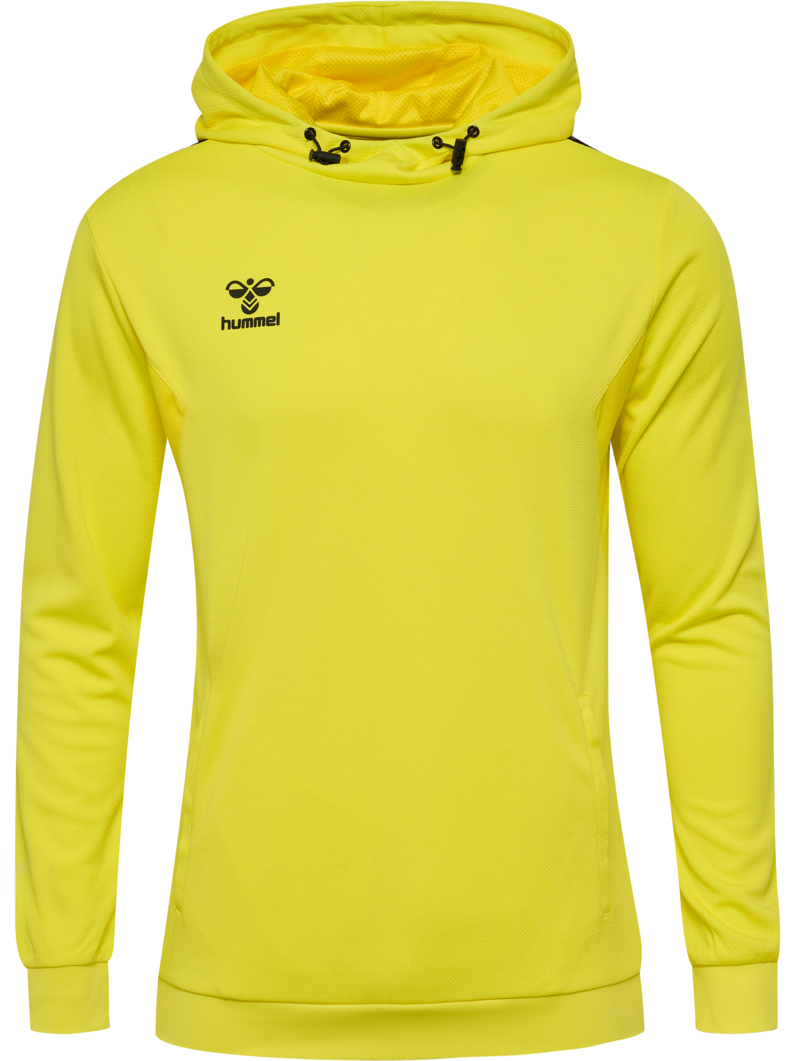 hmlAUTHENTIC PL HOODIE, BLAZING YELLOW, packshot