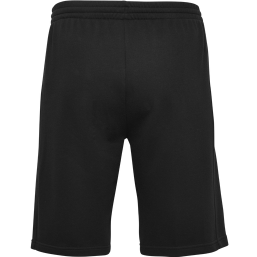 hmlGO KIDS COTTON BERMUDA SHORTS, BLACK hmlGO KIDS COTTON BERMUDA SHORTS, BLACK, packshot