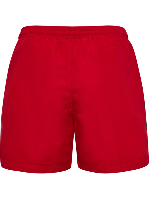 hmlNED SWIM SHORTS, BARBADOS CHERRY, packshot