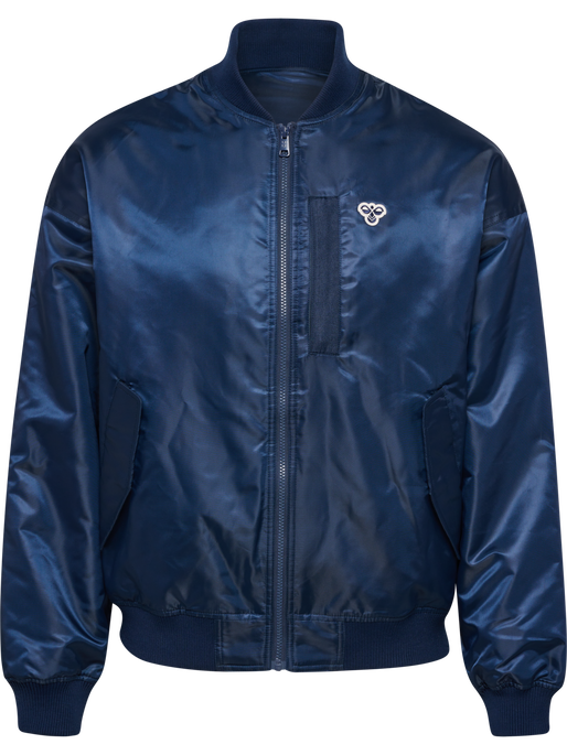 hmlBASEBALL JACKET BEE, DRESS BLUES hmlBASEBALL JACKET BEE, DRESS BLUES, packshot