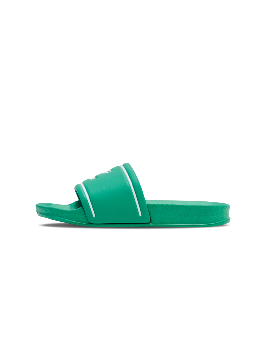 POOL SLIDE JR , GREEN/WHITE, packshot
