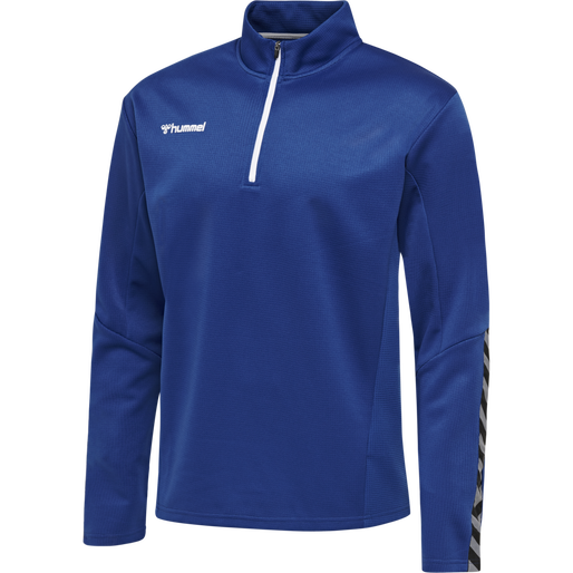 hmlAUTHENTIC KIDS HALF ZIP SWEATSHI, TRUE BLUE, packshot