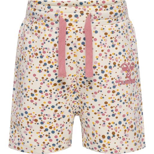 hmlKAREN AOP SHORTS, TURTLEDOVE hmlKAREN AOP SHORTS, TURTLEDOVE, packshot