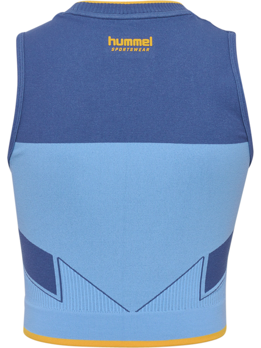 hmlSEAMLESS TOP, LICHEN BLUE, packshot