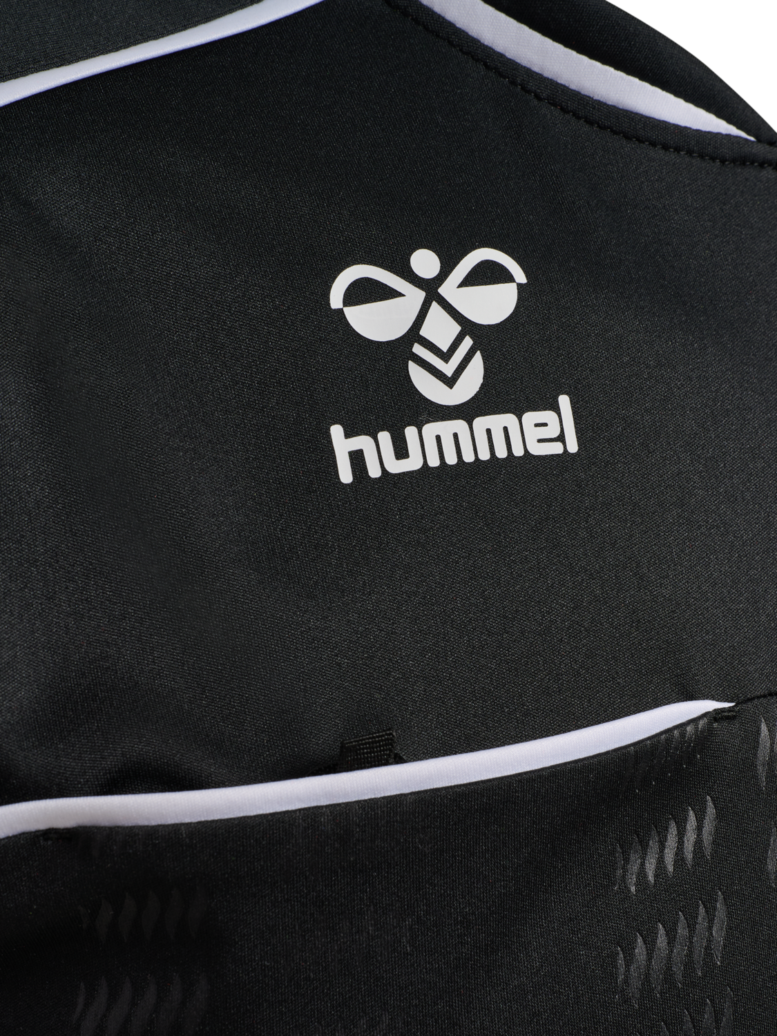 hmlREFEREE JERSEY S/S, BLACK, packshot