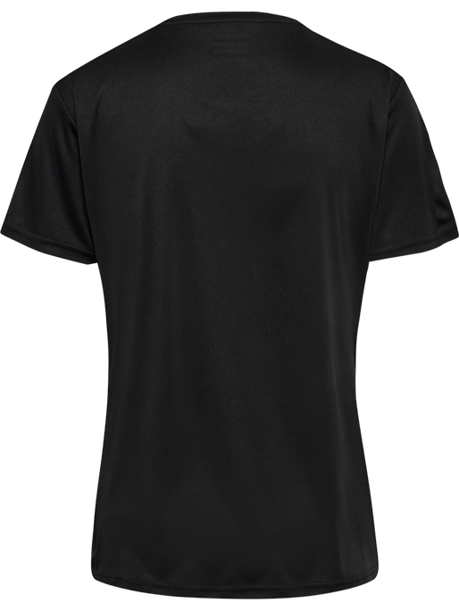 hmlAUTHENTIC PL JERSEY S/S WOMAN, BLACK hmlAUTHENTIC PL JERSEY S/S WOMAN, BLACK, packshot