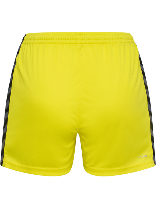 hmlAUTHENTIC PL SHORTS WOMAN, BLAZING YELLOW, packshot