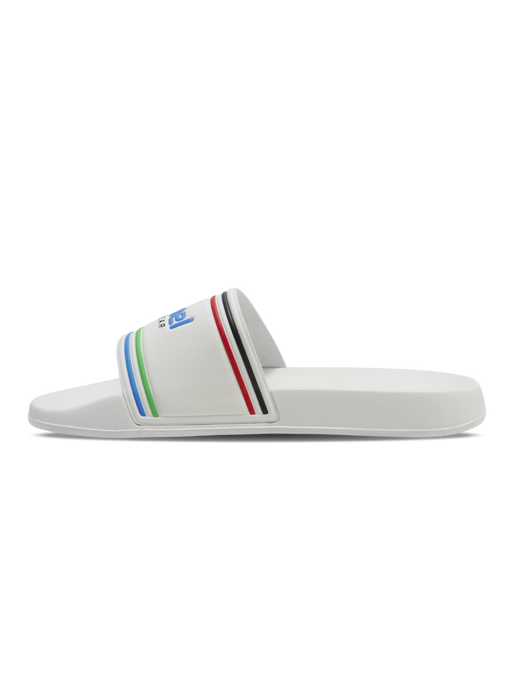POOL SLIDE RT, WHITE/MULTICOLOR POOL SLIDE RT, WHITE/MULTICOLOR, packshot