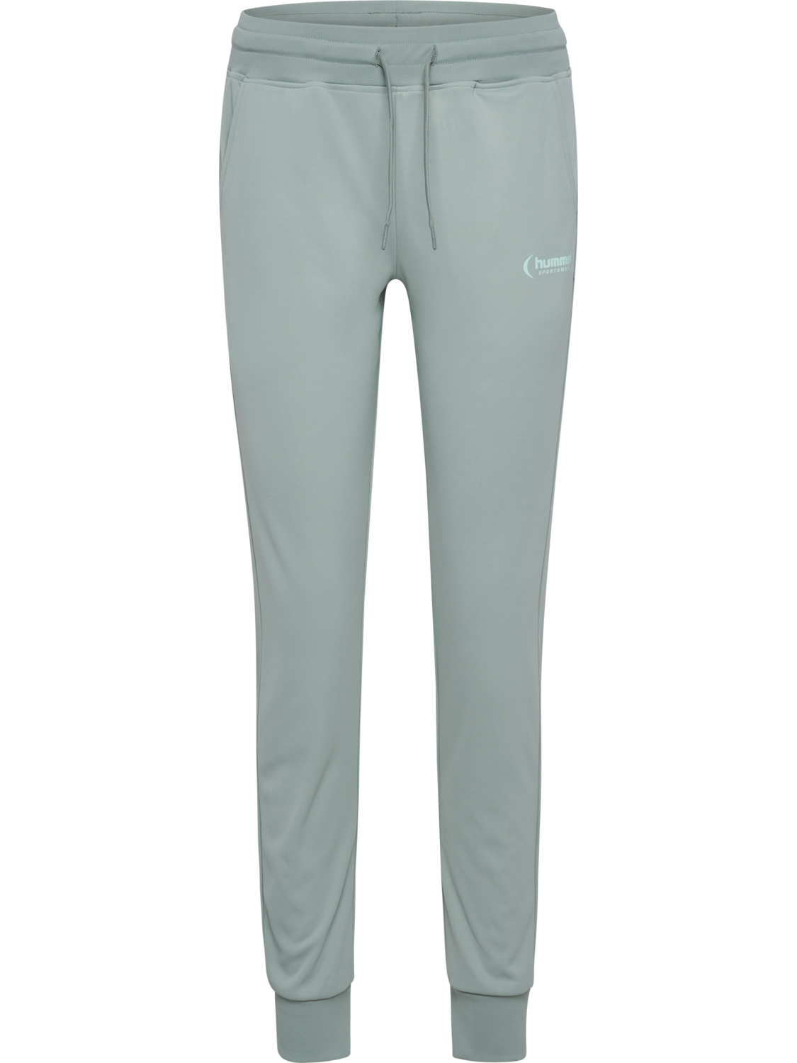 hmlPAOLA POLY  TRACKSUIT SET, CHINOIS GREEN, packshot