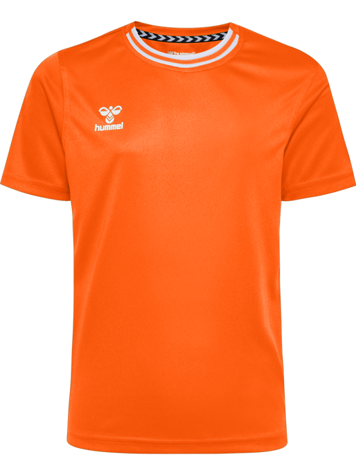 PLAYFUL SS JERSEY KIDS, SHOCKING ORANGE PLAYFUL SS JERSEY KIDS, SHOCKING ORANGE, packshot