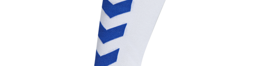 ELITE INDOOR SOCK HIGH, WHITE/TRUE BLUE ELITE INDOOR SOCK HIGH, WHITE/TRUE BLUE, packshot