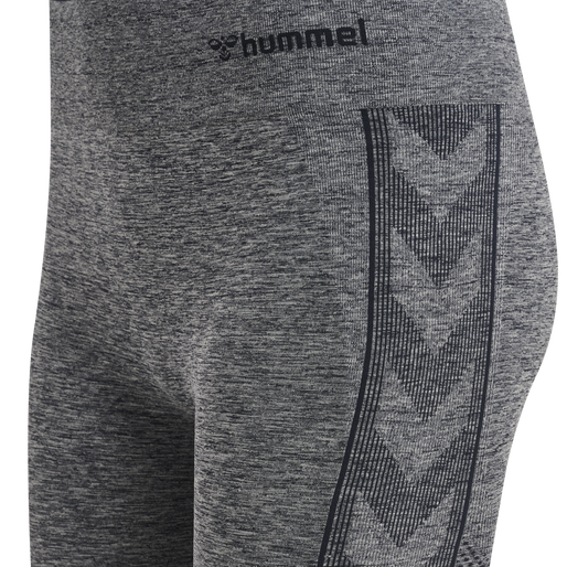 hmlMT UNA SEAMLESS MID WAIST TIGHTS, BLUE NIGHTS MELANGE, packshot