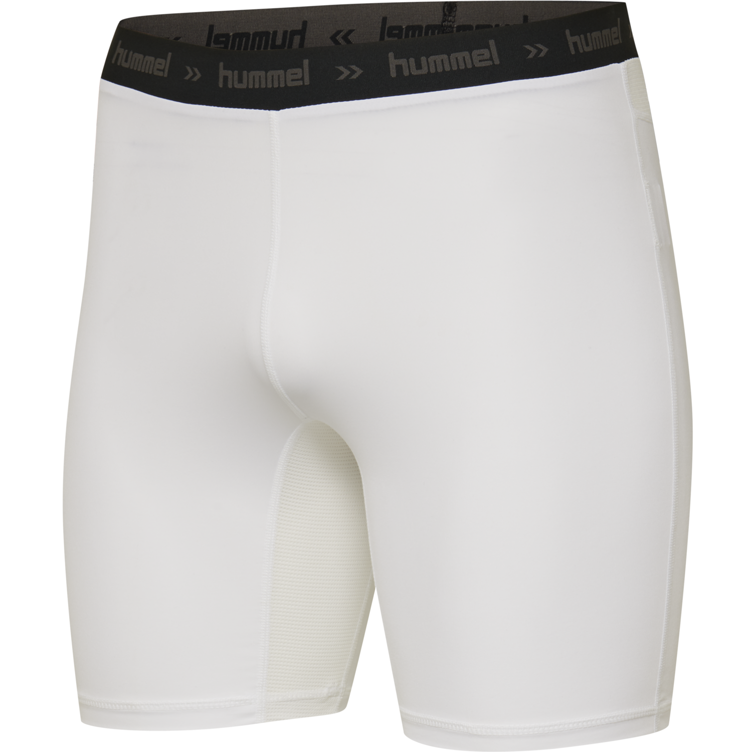 HML FIRST PERFORMANCE TIGHT SHORTS, WHITE, packshot
