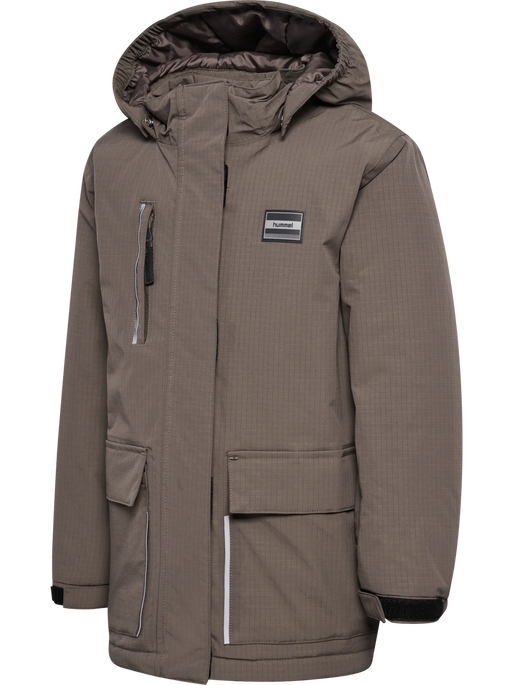 hmlBOB TEX JACKET, MAJOR BROWN, packshot