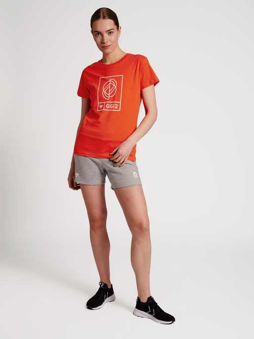 hmlGG12 T-SHIRT S/S WOMAN, 3121, model