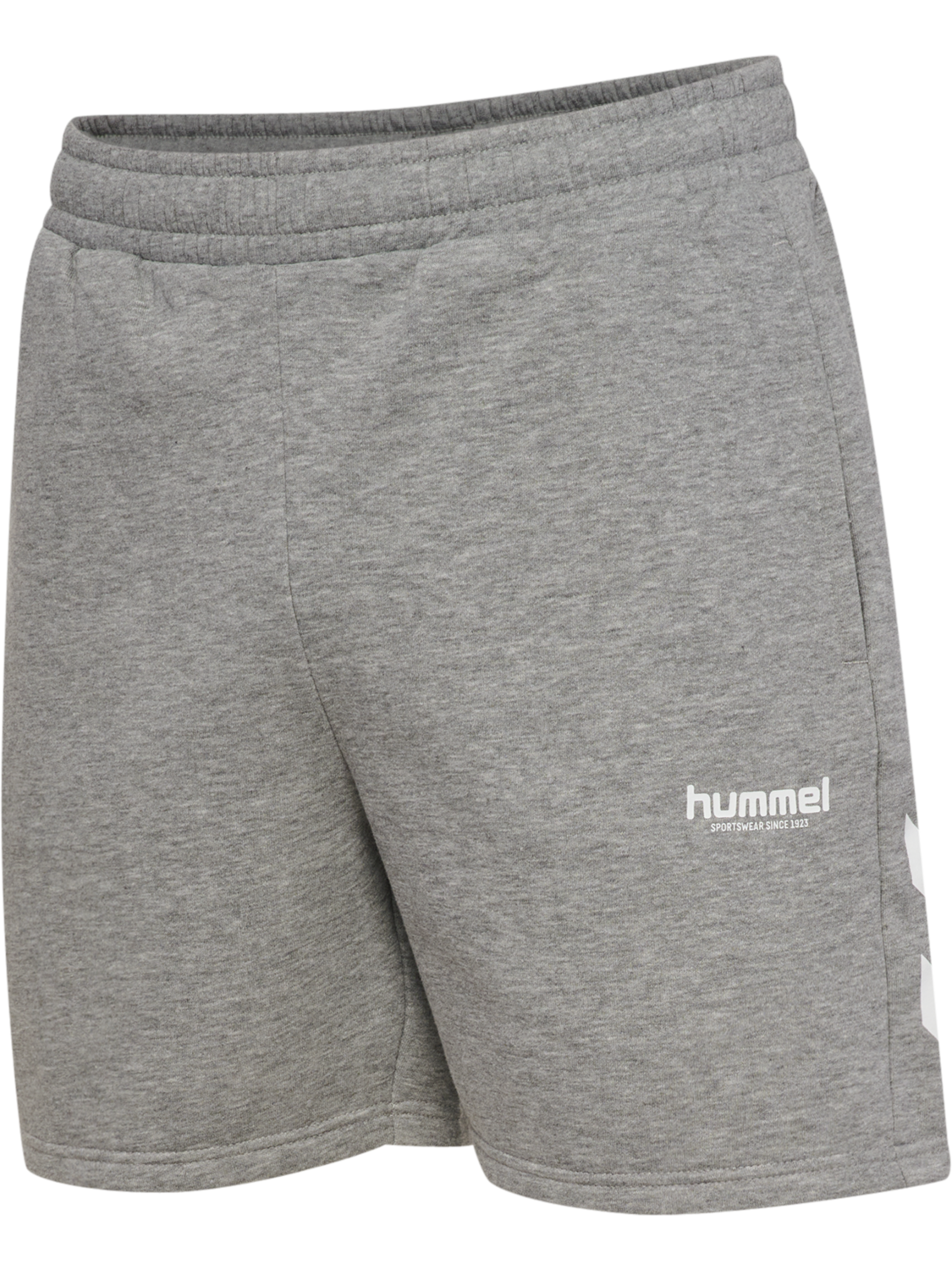 hmlLEGACY 2.0 SHORTS, GREY MELANGE, packshot