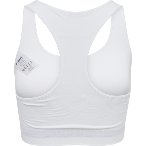 hmlTIF SEAMLESS SPORTS TOP, WHITE hmlTIF SEAMLESS SPORTS TOP, WHITE, packshot