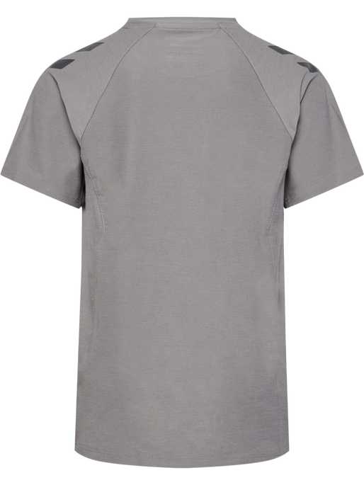 hmlCIMA 2.0 JERSEY S/S KIDS, ALLOY MELANGE hmlCIMA 2.0 JERSEY S/S KIDS, ALLOY MELANGE, packshot