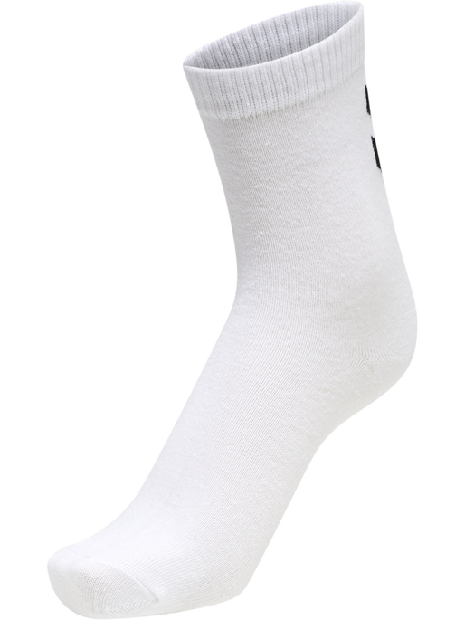 hmlMAKE MY DAY SOCK 5-PACK, BRIGHT WHITE/BRIGHT WHITE hmlMAKE MY DAY SOCK 5-PACK, BRIGHT WHITE/BRIGHT WHITE, packshot