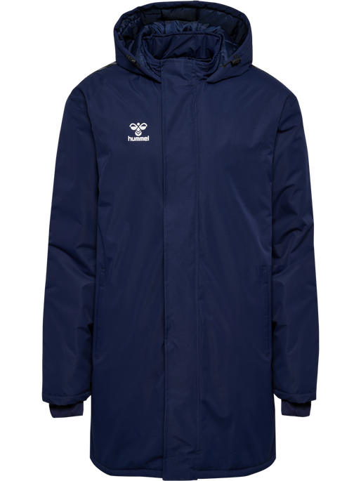 hmlAUTHENTIC BENCH JACKET, MARINE, packshot