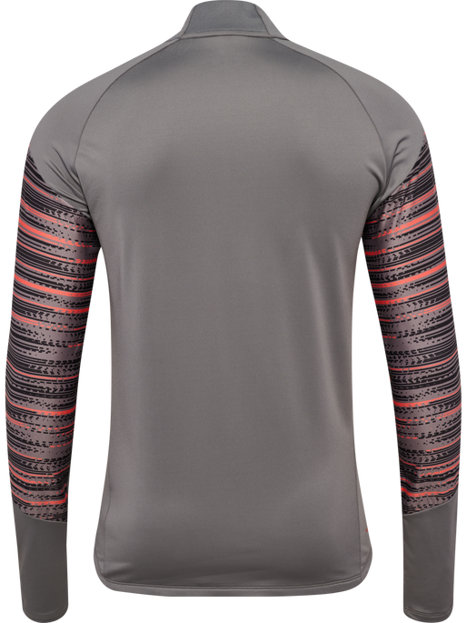 hmlBLAZE PRO TRAINING HALF ZIP, STEEL GRAY hmlBLAZE PRO TRAINING HALF ZIP, STEEL GRAY, packshot
