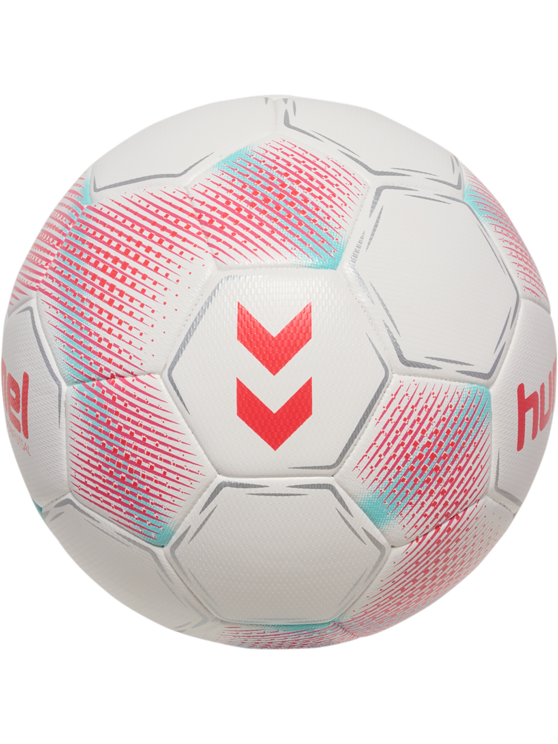 hmlPRECISION FUTSAL, WHITE/PINK/TURQOUISE, packshot