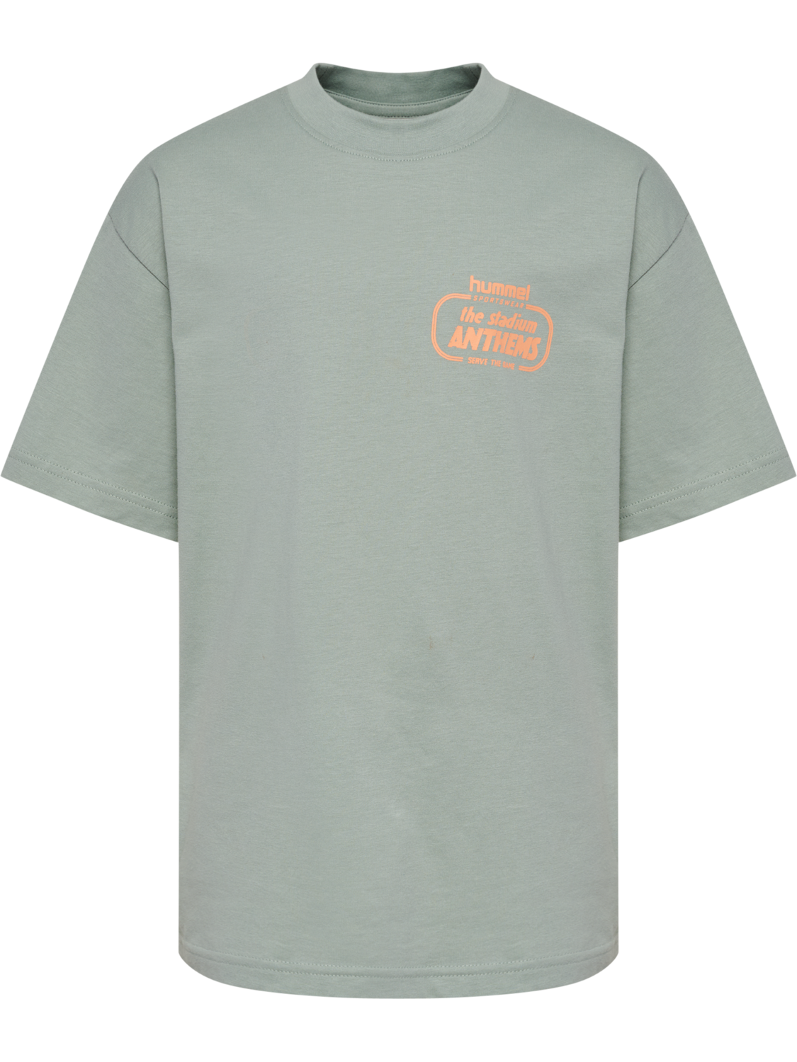 hmlJR LOOSE T-SHIRT S/S STADIUM, ICEBERG GREEN, packshot