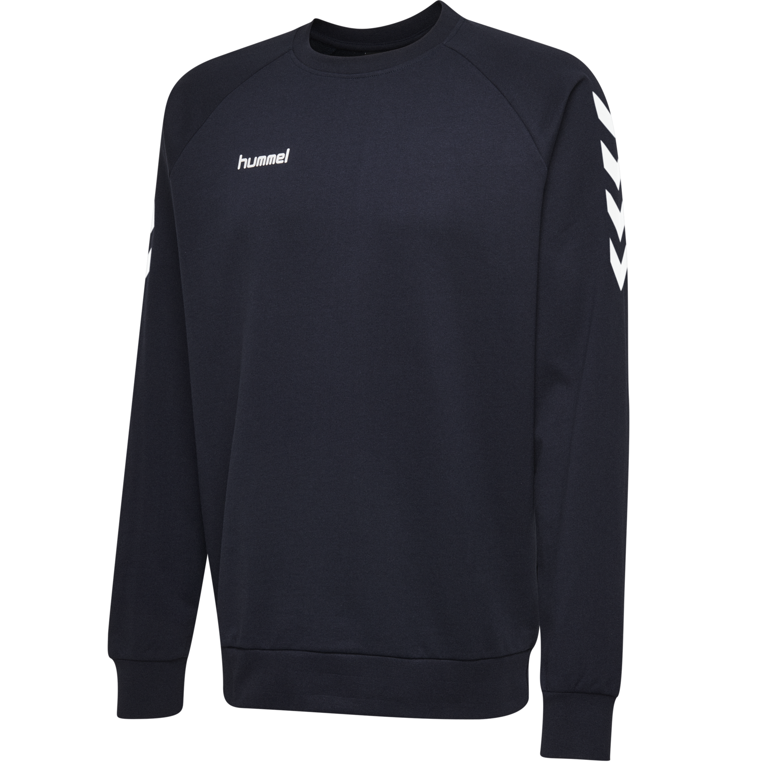 HMLGO COTTON SWEATSHIRT, MARINE, packshot